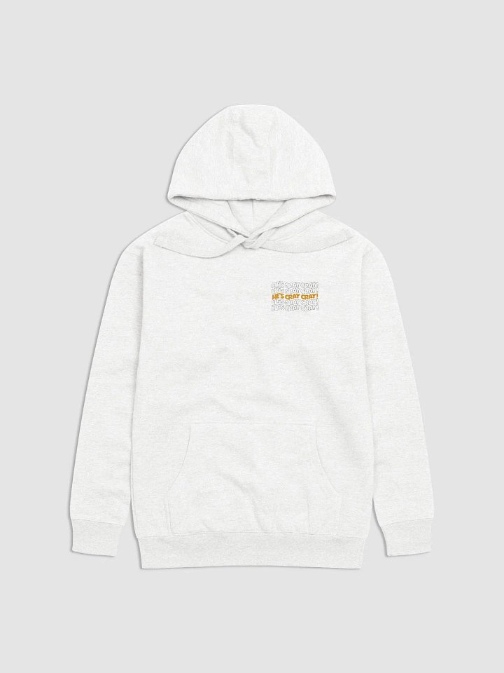 He's Cray Cray! Hoodie (orange/black) product image (1)
