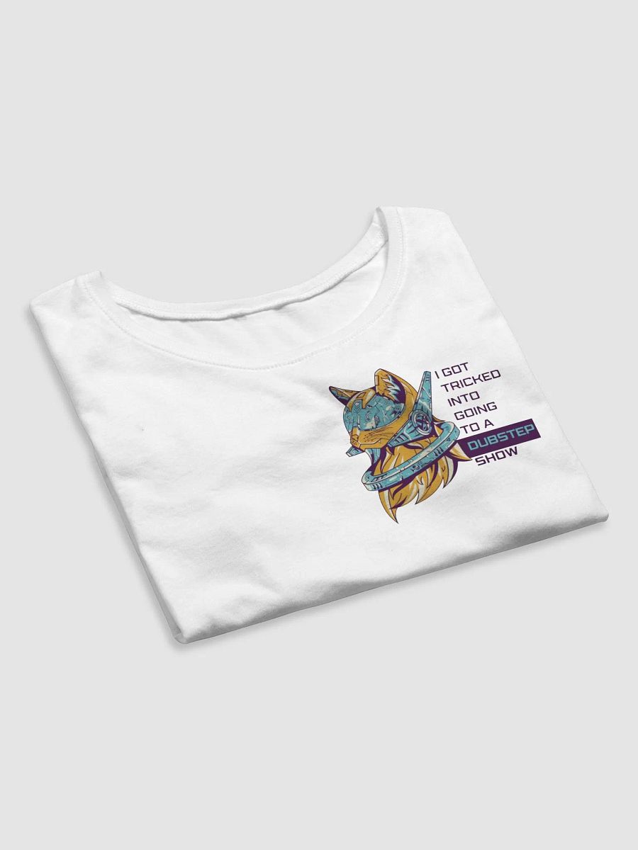 Got Tricked into going to a Dubstep show soft crop top baby tee product image (8)