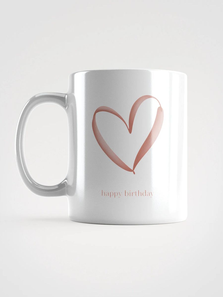 Happy Birthday Heart Mug product image (6)