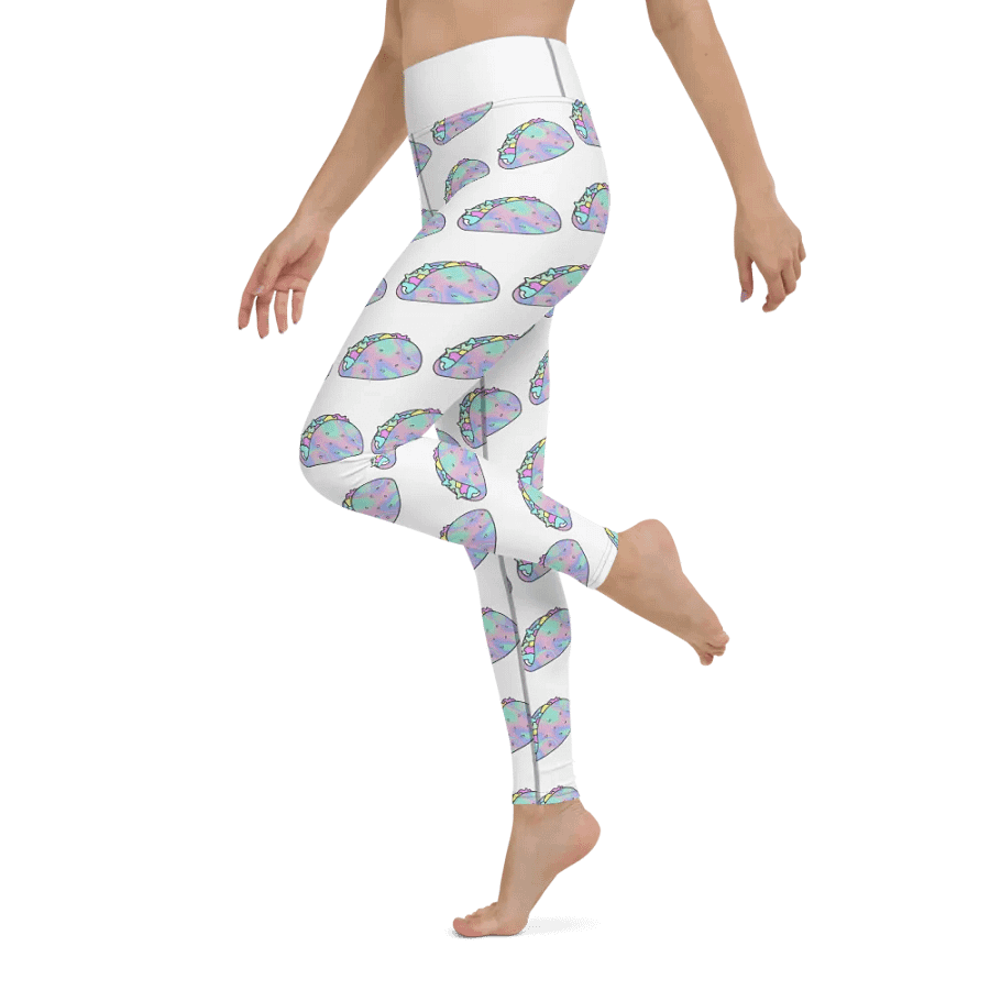 Shiny Taco All-Over Yoga Leggings product image (10)