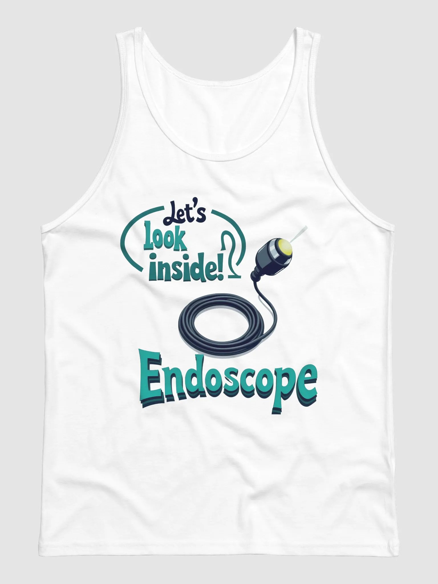 Illuminate Your World with the Endoscope Graphic Tank product image (2)