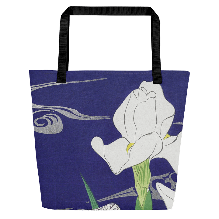 Japanese Iris. Print Tote Bag product image (1)