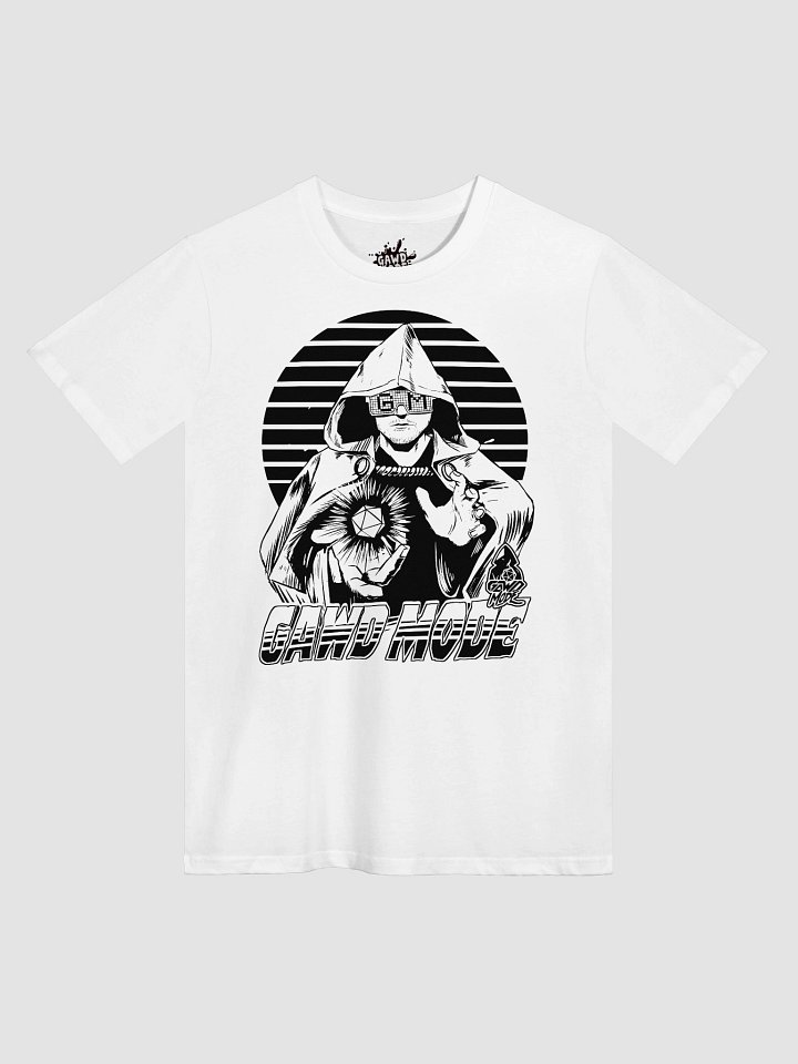 GAWD MODE B&W WIZARD LOGO - PREMIUM TEE product image (1)