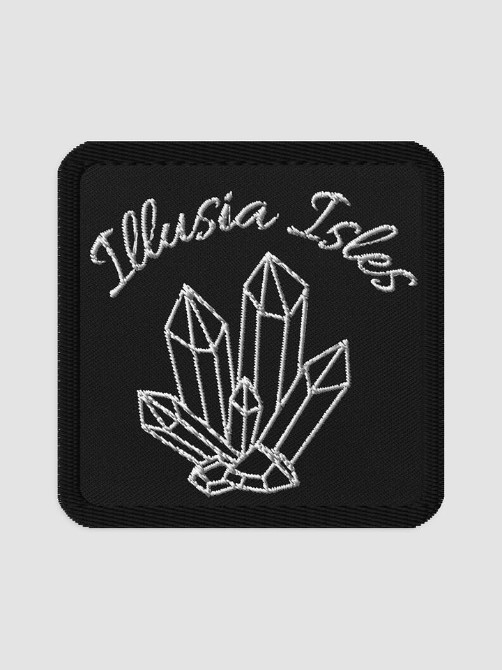 Illusia logo patch black product image (1)