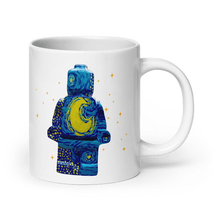 Starry Brickman Mug product image (3)