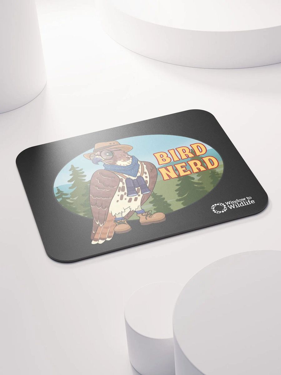 Red-tailed hawk - Bird Nerd Mouse Pad product image (4)