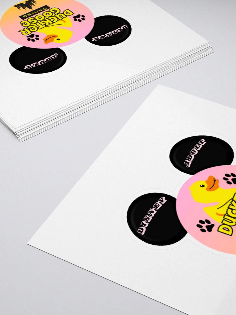 Ducktergoose Gaming Disney Adult Sticker product image (11)