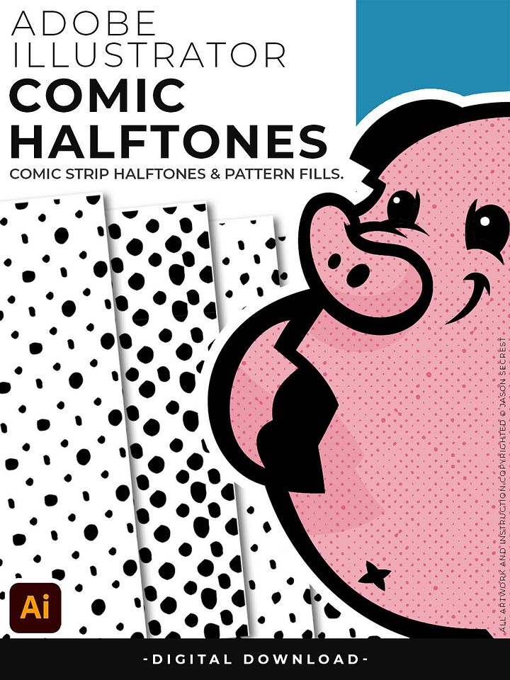 HALFTONES + TEXTURES BUNDLE product image (2)