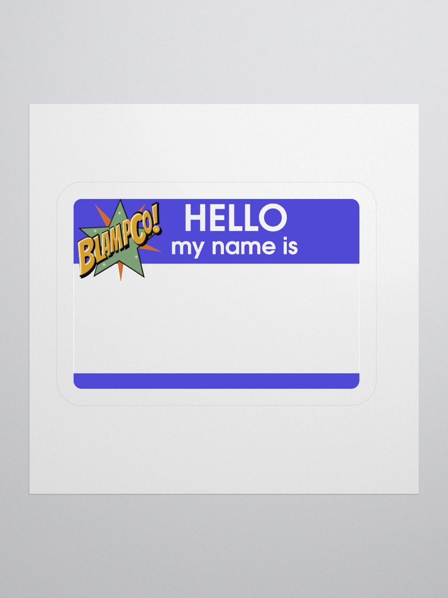 BlampCo! Official Name Tag product image (1)