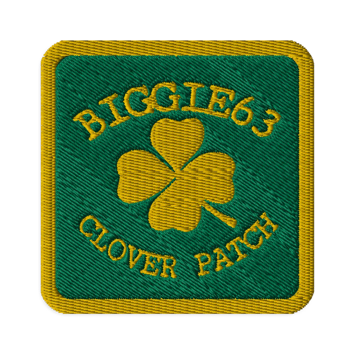 Lucky Clover Embroidered Patch product image (1)