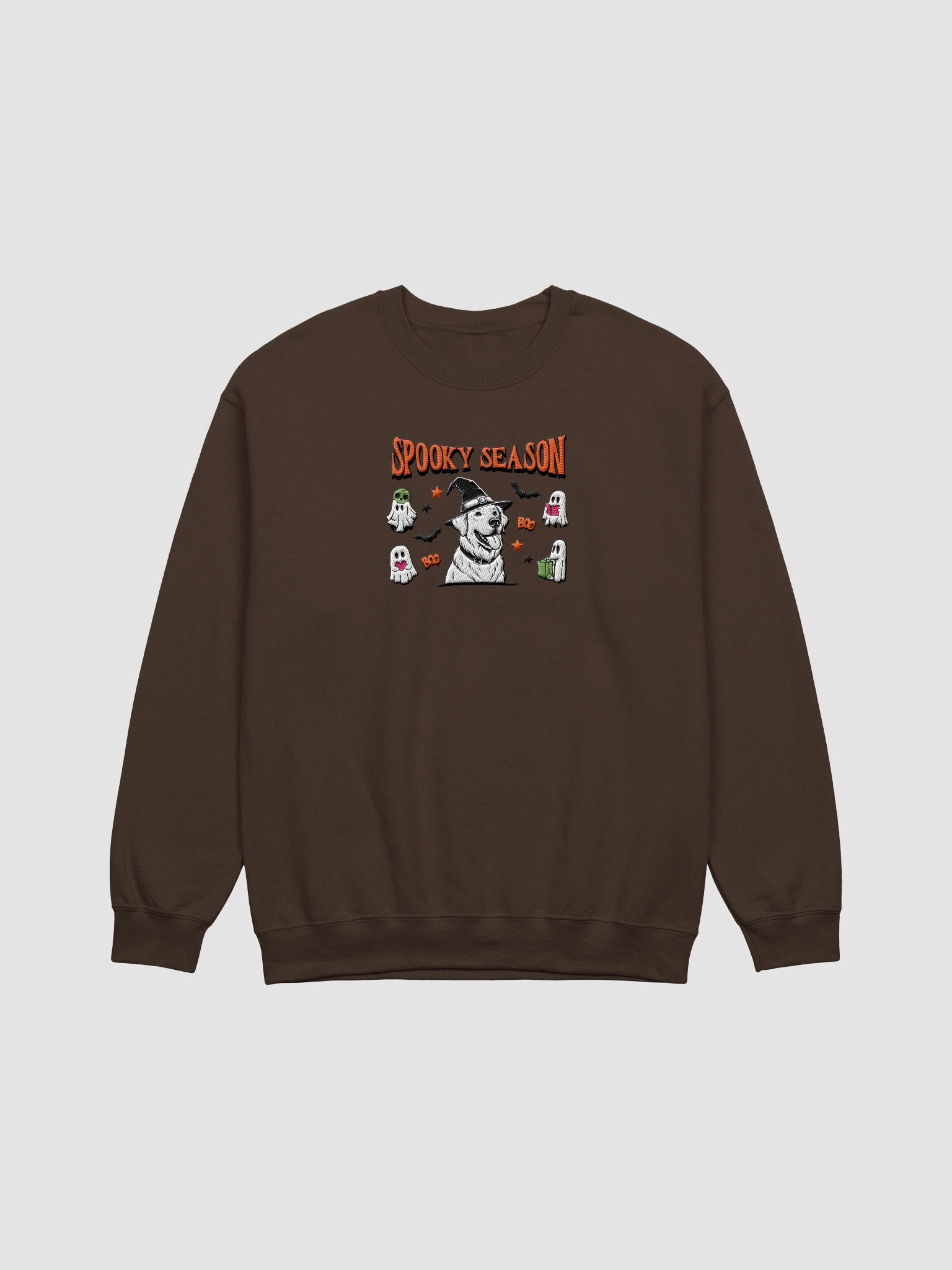 HALLOWEEN NIGHT / PERSONALIZED EMBROIDERED SWEATSHIRT / UNIQUE STYLE product image (2)