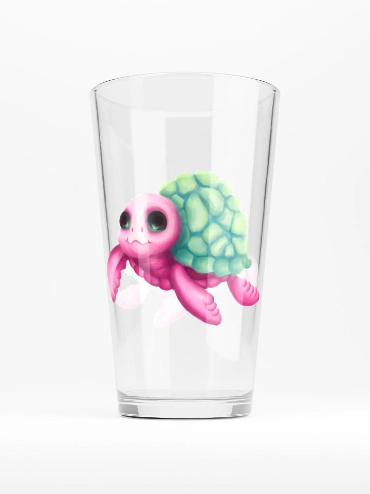 Sea Turtle Cutie Pint Glass product image (1)