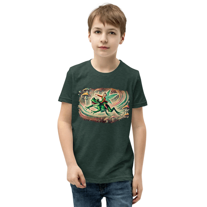 Enchanted Frog and Fairy Kids T-Shirt product image (30)