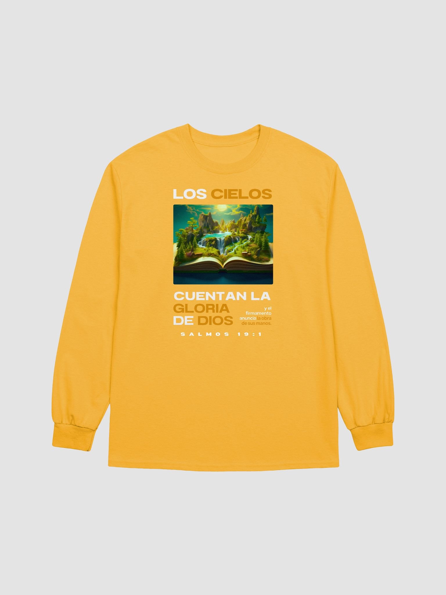 Camiseta Unisex Manga Larga | Los Cielos cuentan la Gloria de Dios product image (1)