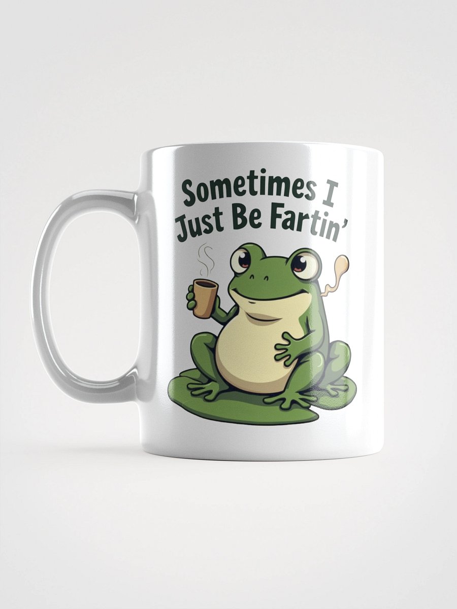 Froggin' Beats White Glossy Mug product image (16)