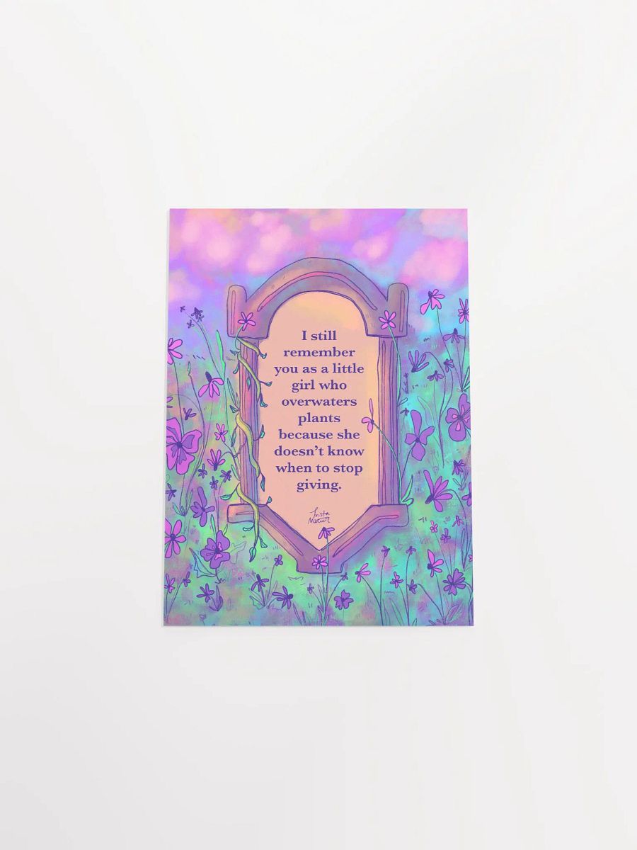 Overwatering Plants Art Print product image (4)