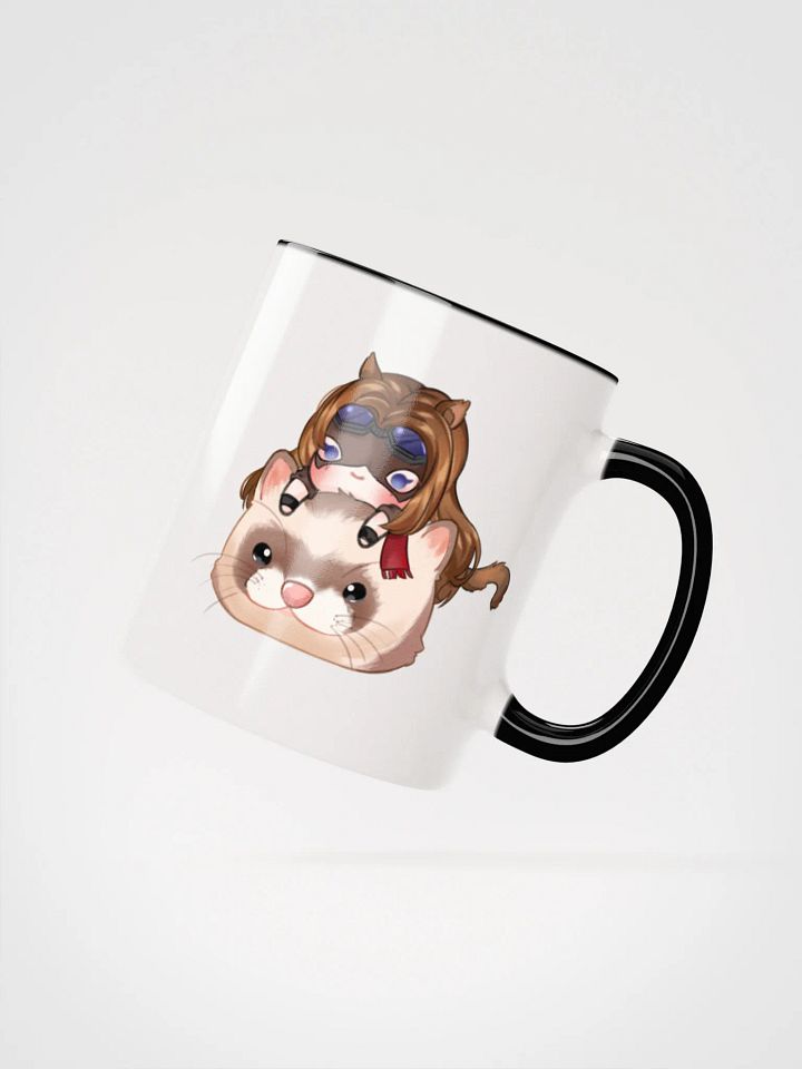 Cinnamon Pillow Ferret Chibi Mug by Ameblum product image (2)