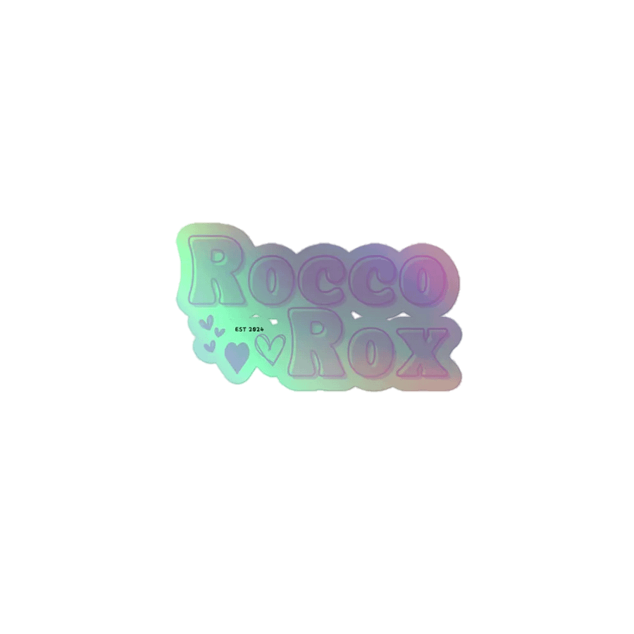 RoccoRox Holographic Sticker product image (1)