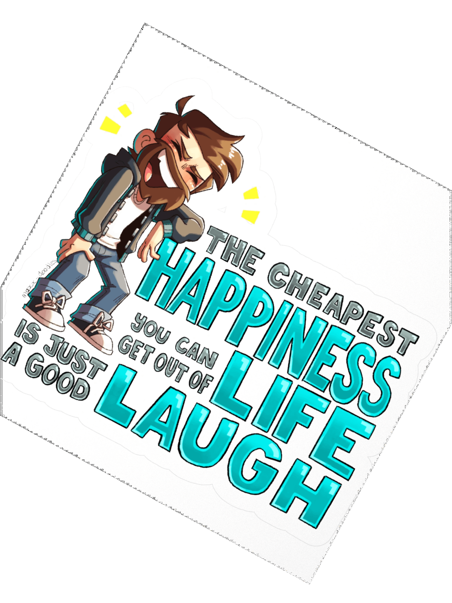 Laugh. Sticker product image (2)