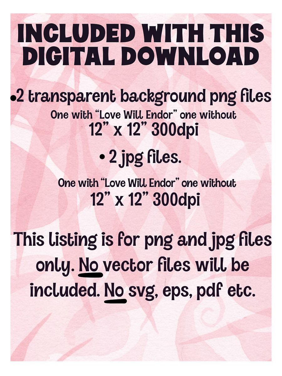 Ewok Love Digital Download product image (5)