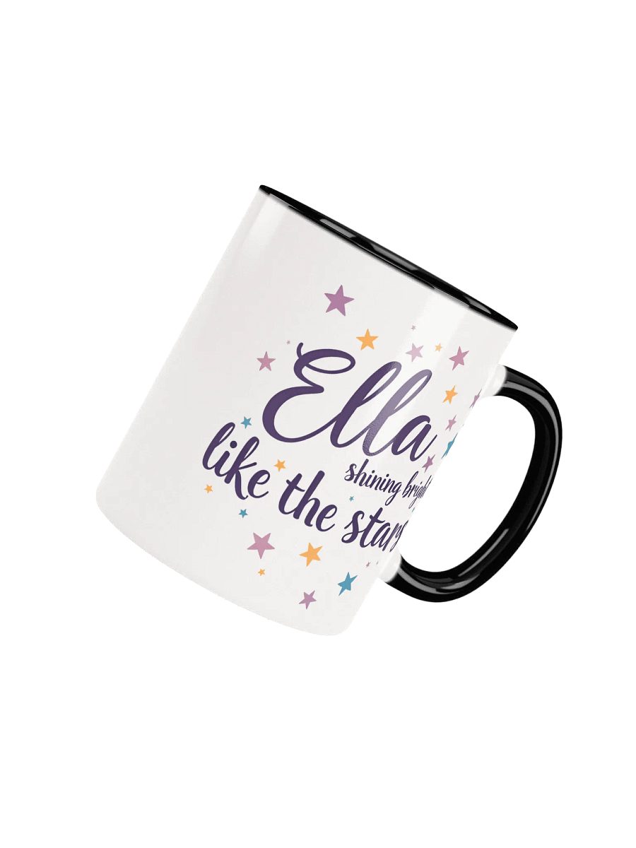Personalized Mug: Ella, Shining Bright Like the Stars – A Perfect Gift for Every Occasion product image (4)