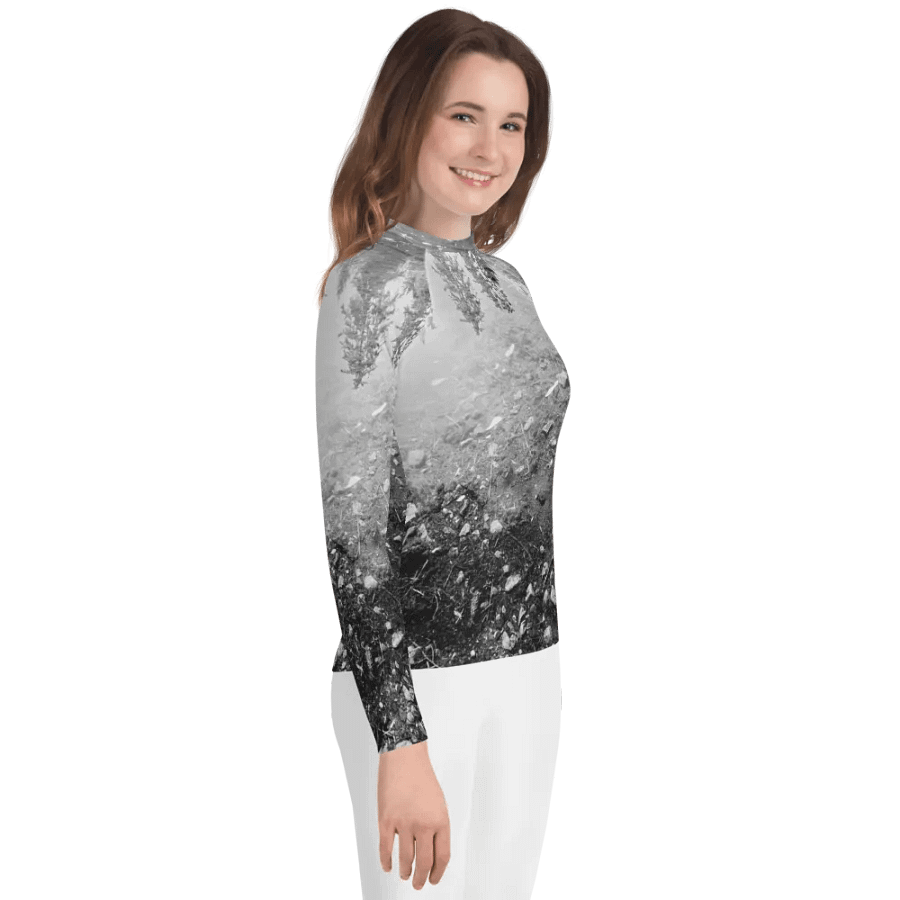 Take a mental break and recharge your batteries. Rash guard product image (5)