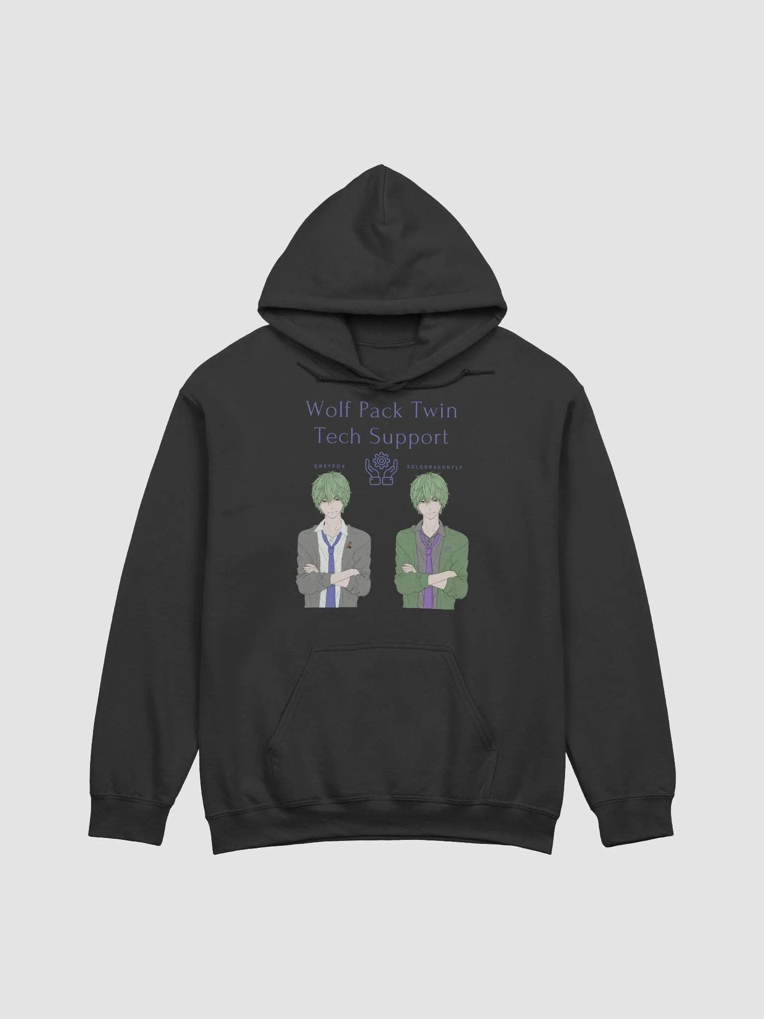 Wolf Pack Twin Tech Support Hoodie product image (9)