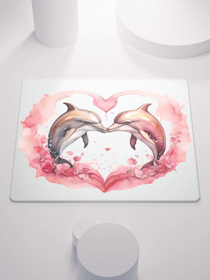 Dolphin Dive Gaming Mouse Pad product image (1)