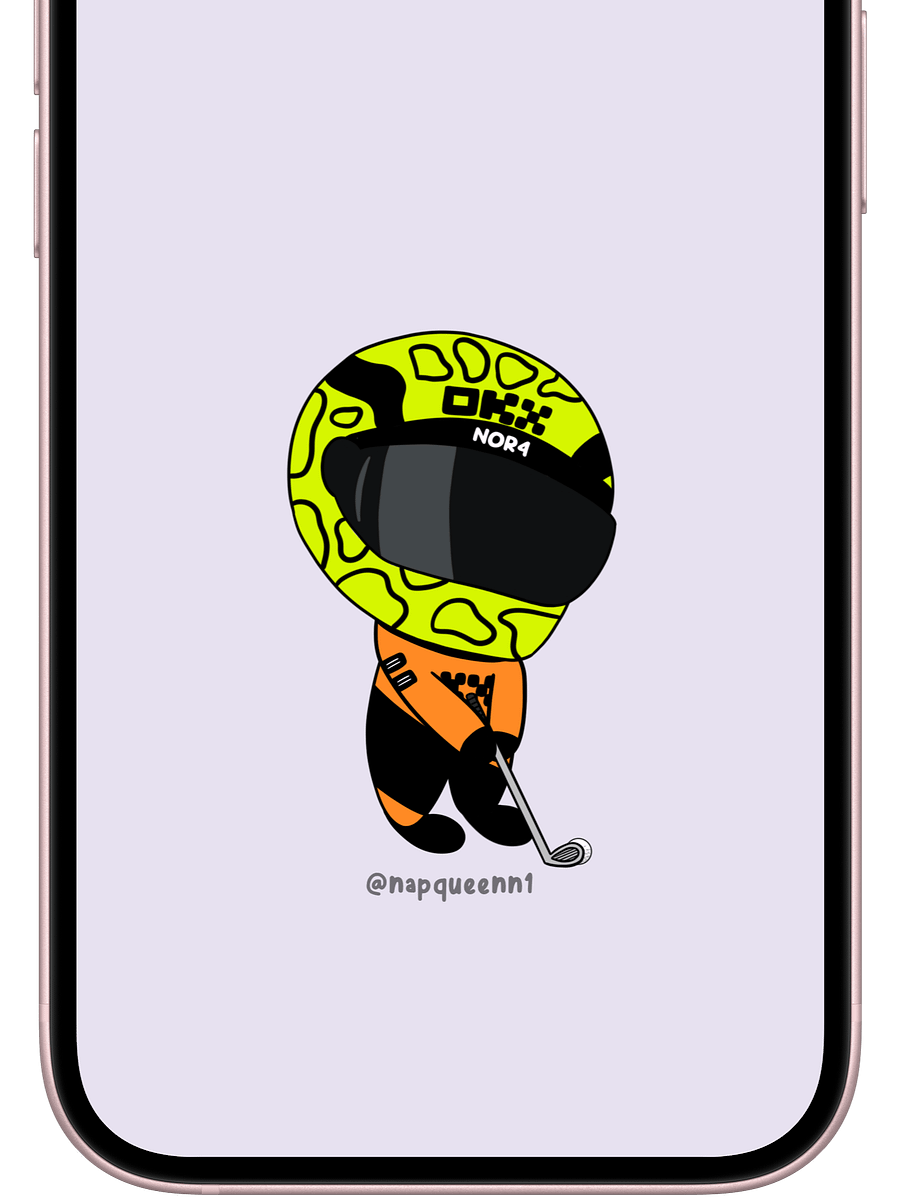 Lando Golfing - Phone Wallpaper (Updated) product image (2)