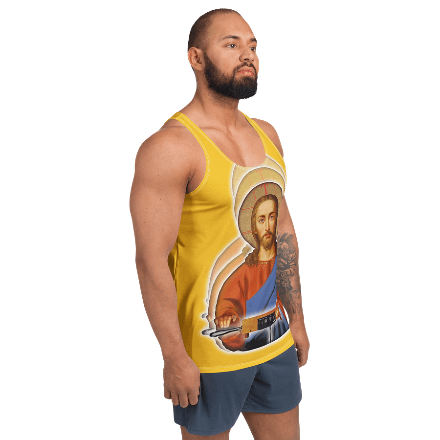 The Holy Theremin by Frank Fonik, classic synth Tribute, Regular fit Tank Top product image (2)
