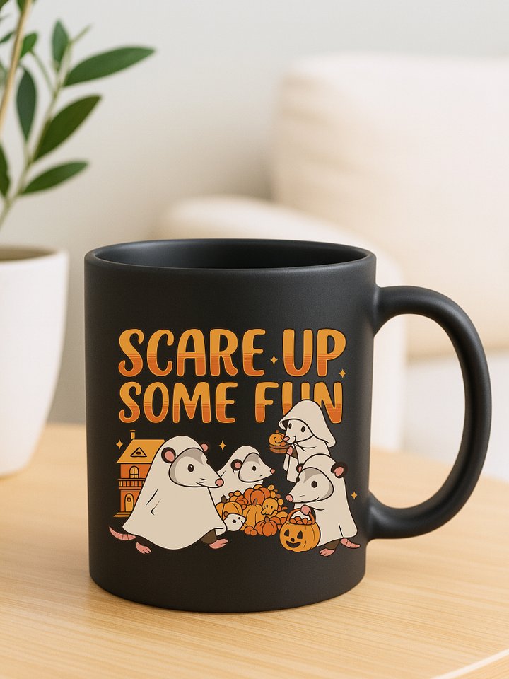 Scare Up Some Fun – Halloween Opossum Digital Print product image (2)