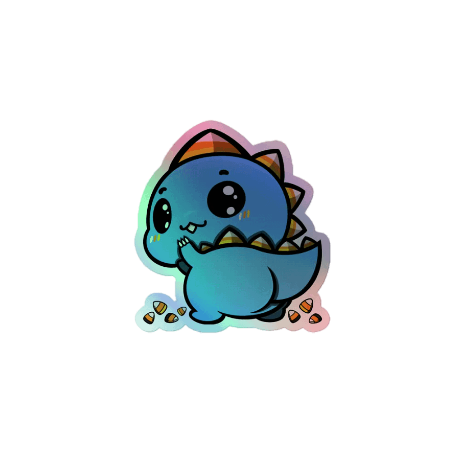 samooongi Trick R Treat Gyatt Holographic Sticker product image (1)