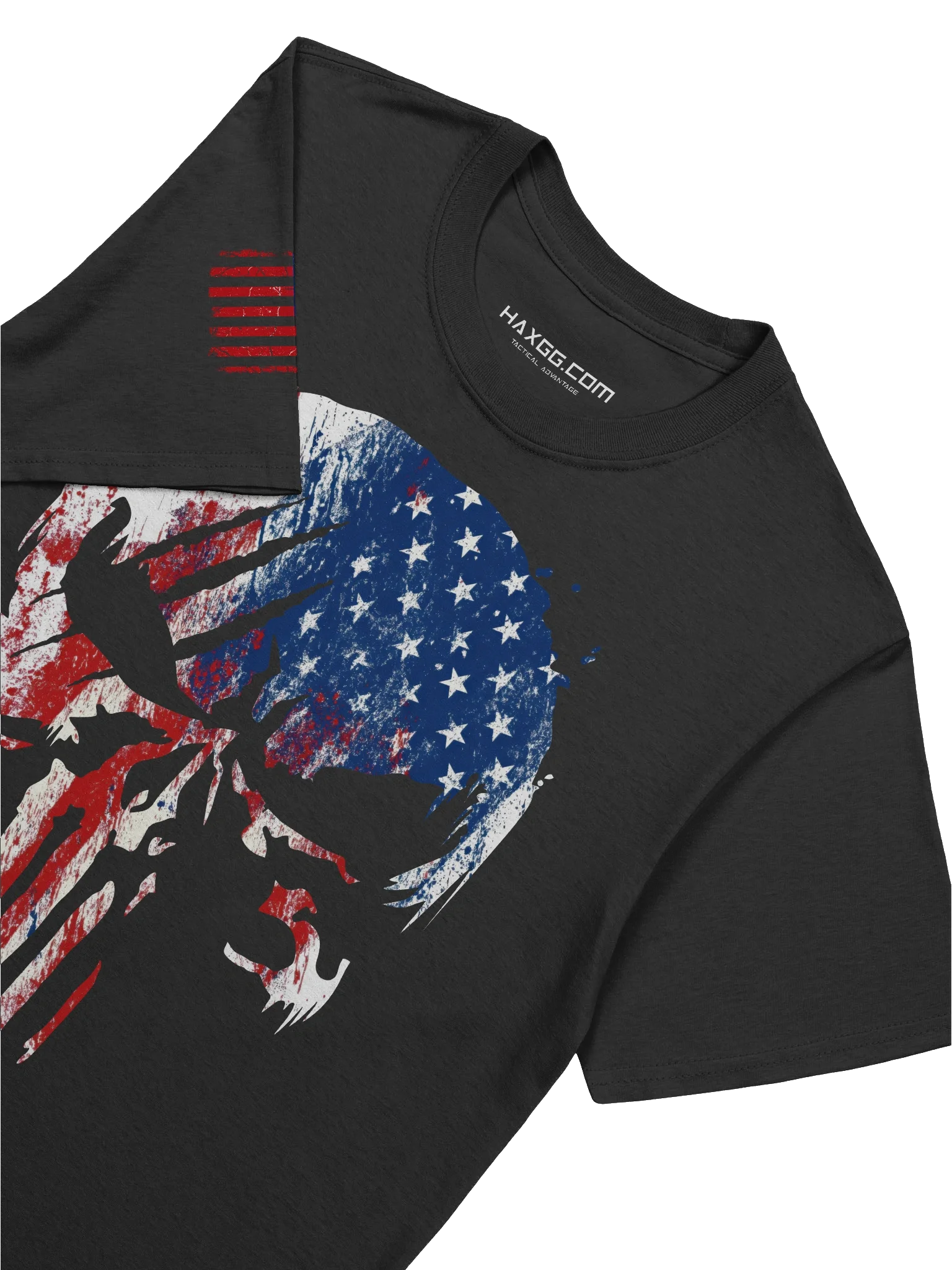 USA Flag Skull T-Shirt product image (5)