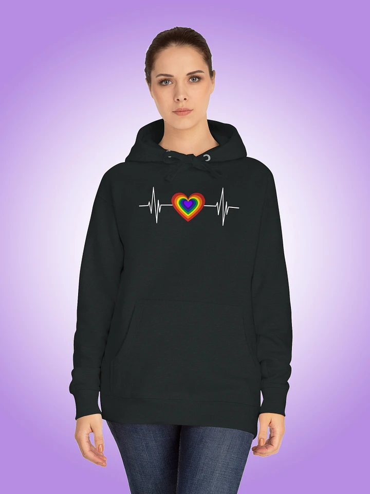 Pride Rainbow Heart Heartbeat product image (1)