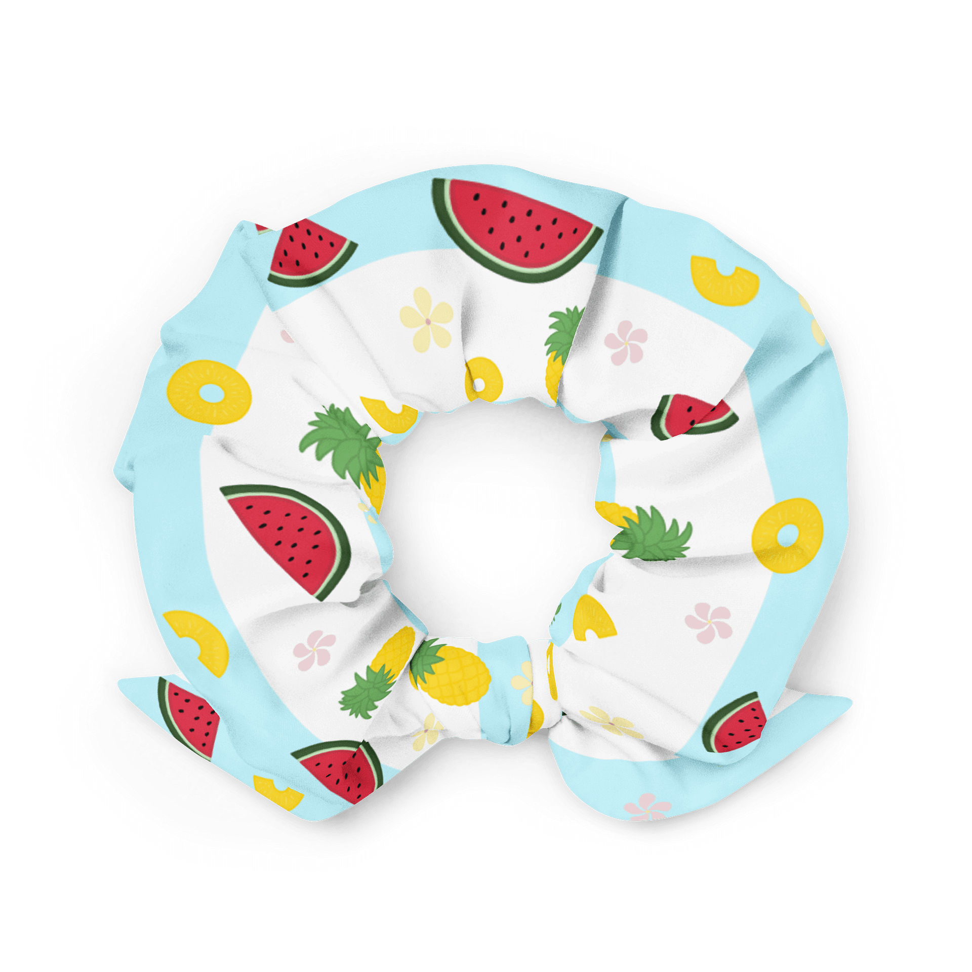 Pineapple Watermelon Pattern Scrunchie product image (3)