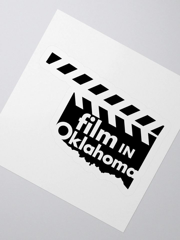 Film in Oklahoma Logo Stickers product image (2)