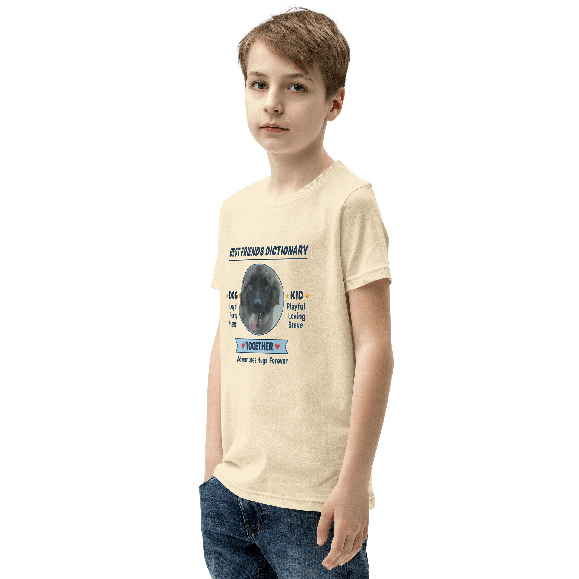 Best Friends Dictionary Tee | Unisex Relaxed Fit for Youth product image (5)