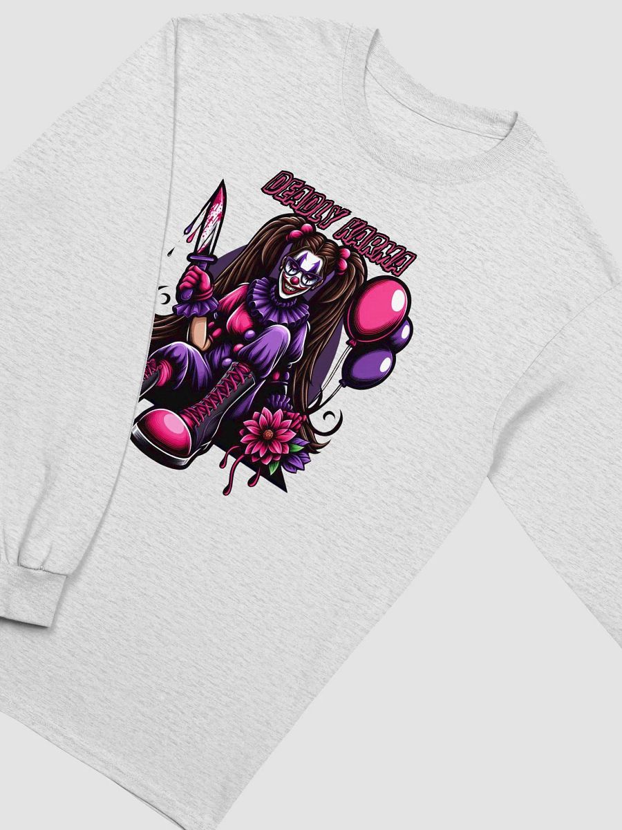 Sinister Clown Menace Long Sleeve Tee product image (23)
