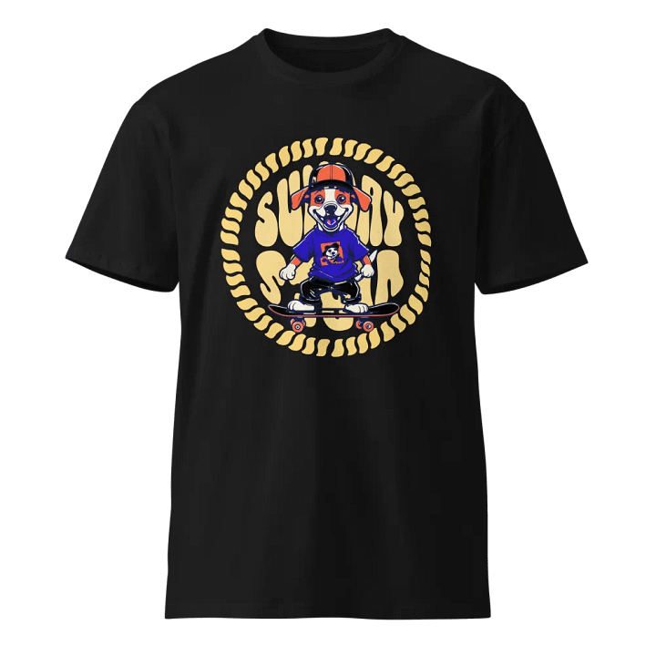 Skateboard Pup Unisex T-Shirt product image (1)
