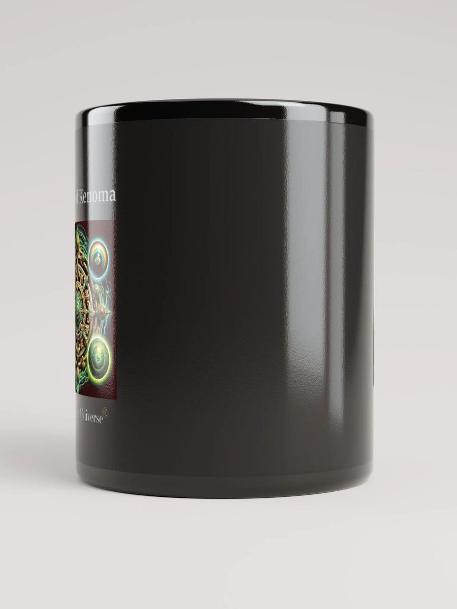 Worlds of Kenoma | Black Glossy Mug product image (6)