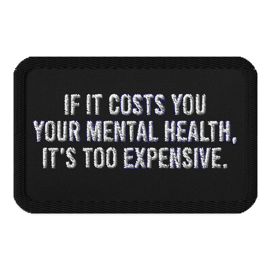 Positivity - Costs Patch product image (1)