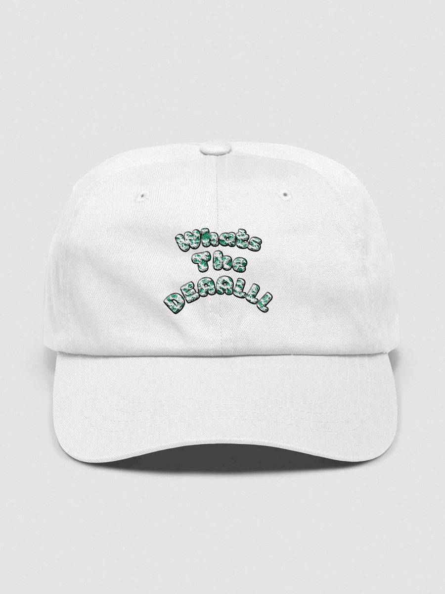 Whats The Deaalll Dad Hat product image (1)