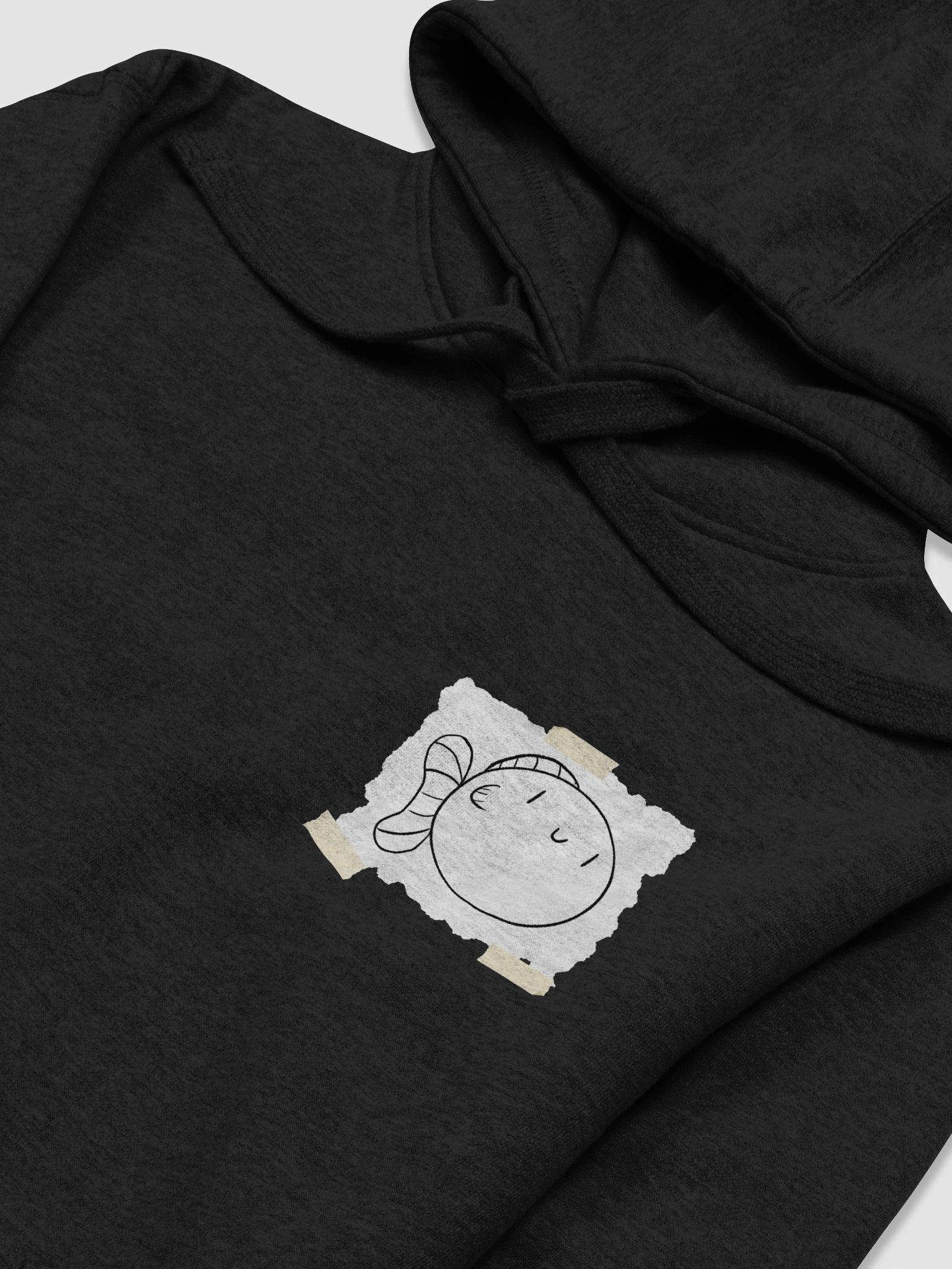 Torn Paper Dockie Breast Design Premium Hoodie product image (3)