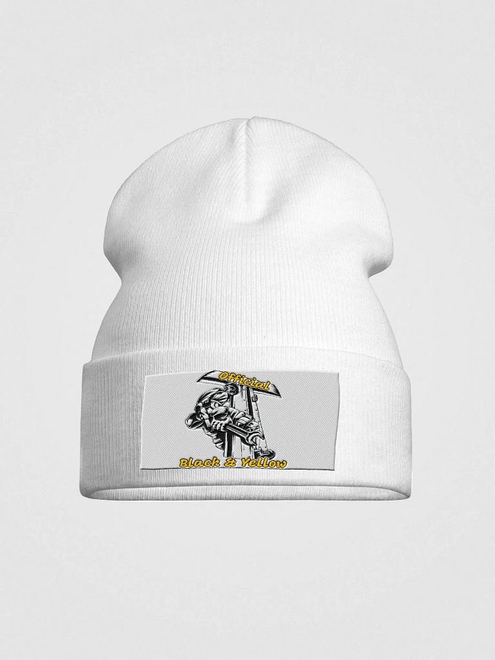 Official Black & Yellow Worker Knit Beanie product image (1)