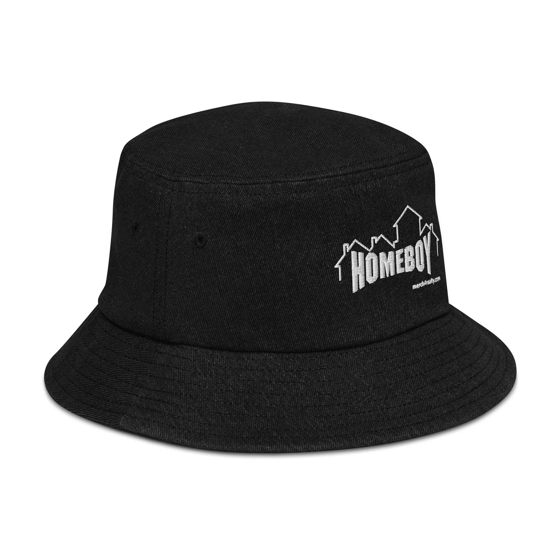 HOMEBOY Peak Symmetry Denim Bucket Hat product image (3)