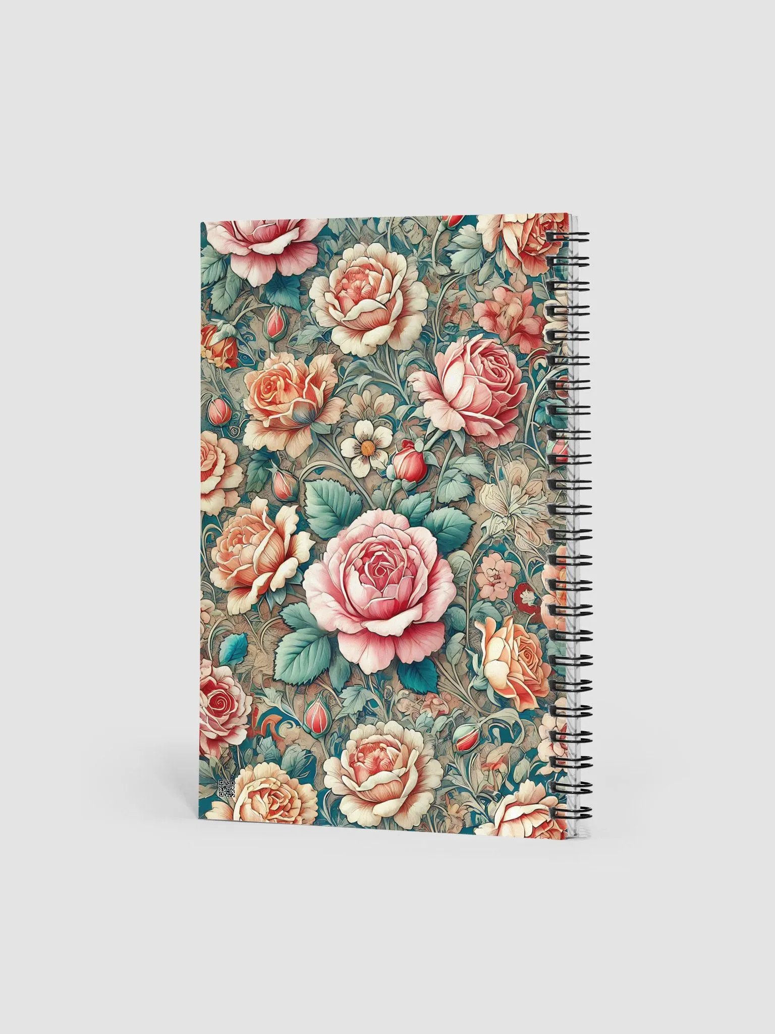 Royal Floral Spiral Notebook product image (2)