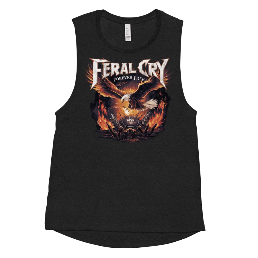 Feral Cry Forever Free Eagle Women's Tank product image (11)
