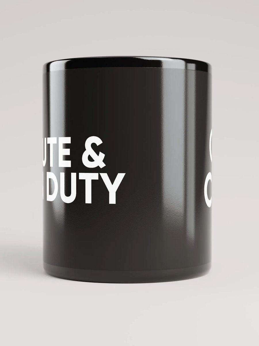 Cop Cutie, Cute and On Duty Glossy Mug product image (10)