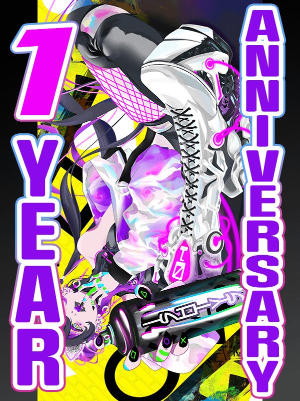 1 Year Anniversary Digital Illustration product image (1)