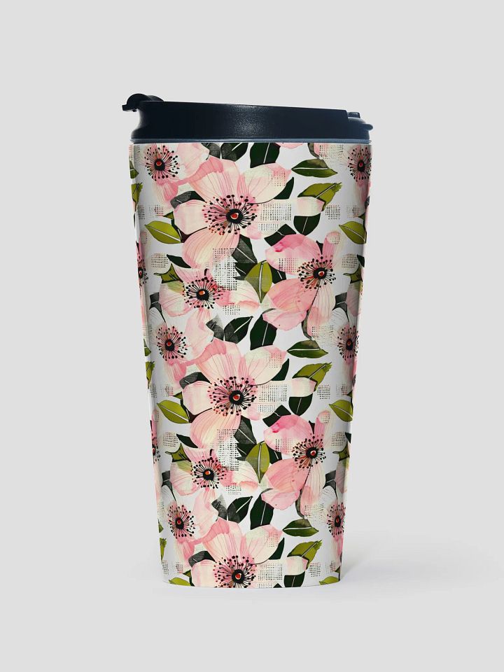 floral apple blossom travel mug product image (1)